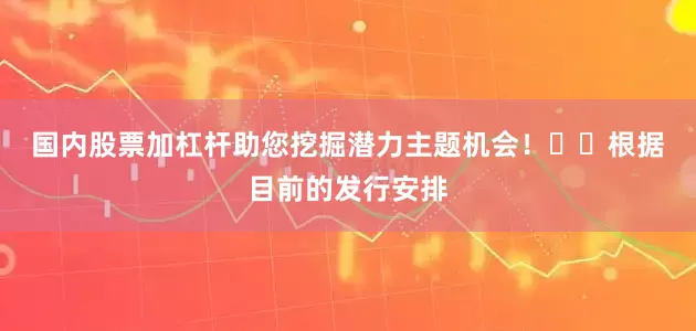 国内股票加杠杆助您挖掘潜力主题机会！		　　根据目前的发行安排